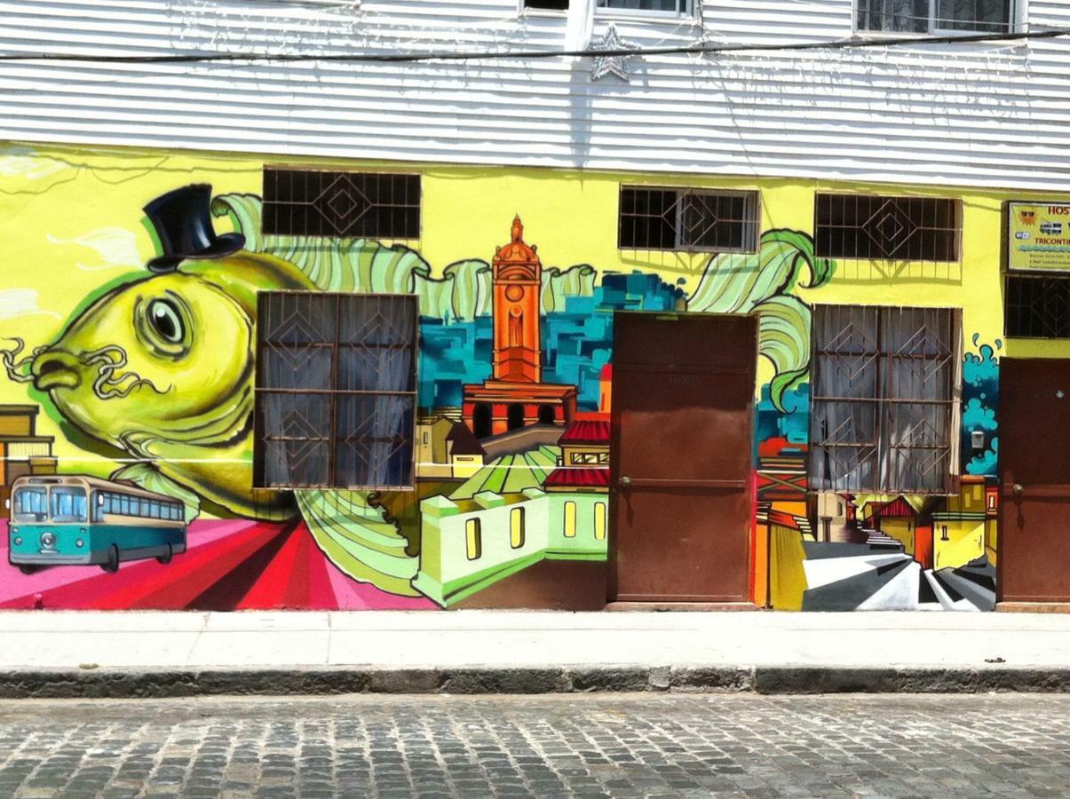 Hostal Tricontinental Valparaíso Exterior foto